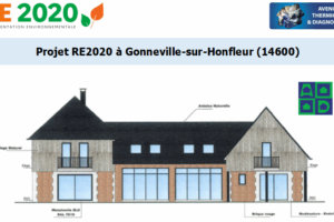 Etude thermique RE2020 + ACV à Gonneville-sur-Honfleur 14600