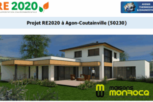 Etude thermique RE2020 + ACV à Agon-Coutainville 50230