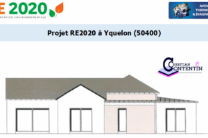 Etude thermique RE2020 + ACV à Yquelon 50400