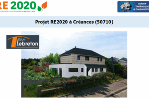Etude thermique RE2020 + ACV à Créances 50710