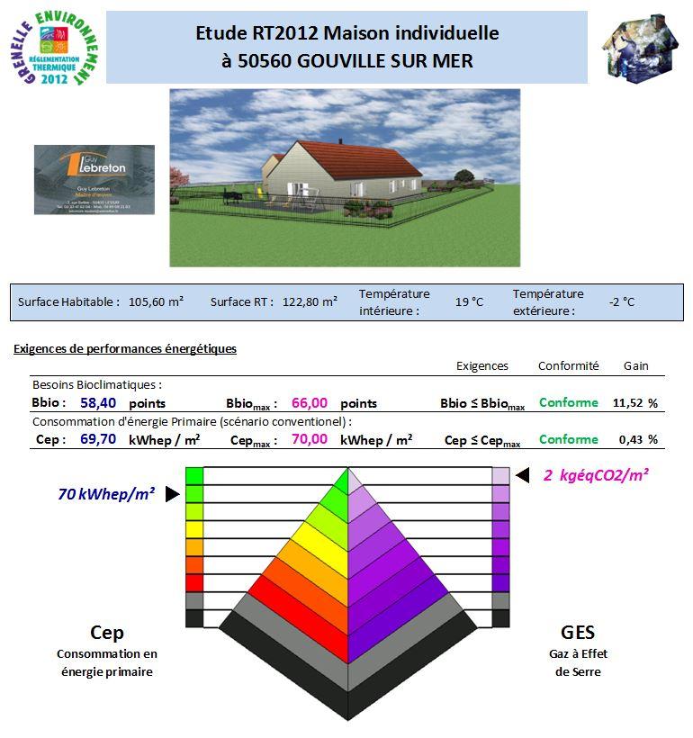 etude rt2012 rt 2012 gouville sur mer 50560