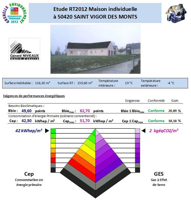 etude thermique rt2012 rt 2012 saint vigor des monts 50420