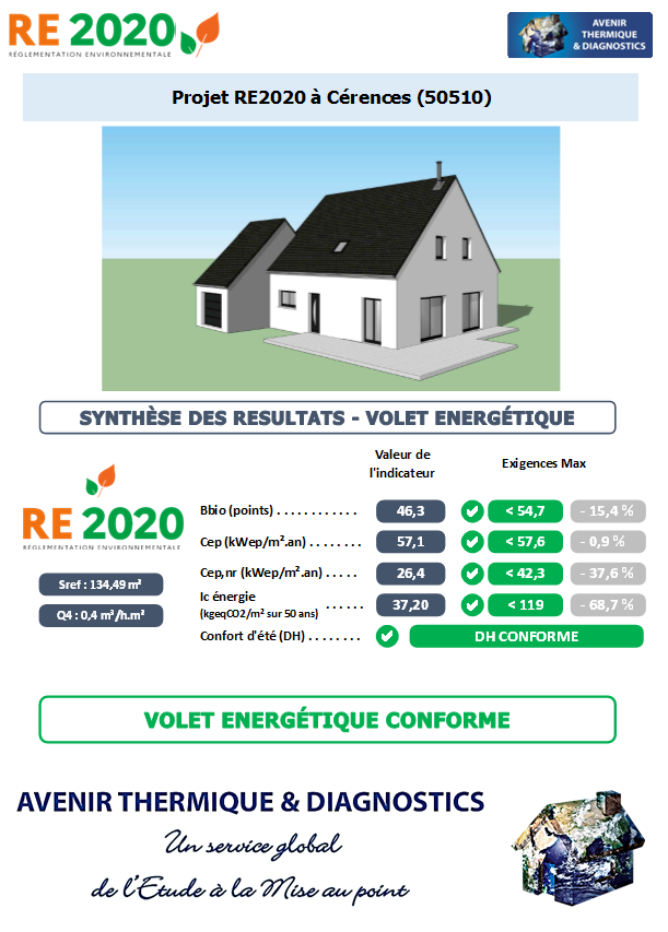 RE2020 - Avenir Thermique - Cerences 50510 - Lcdm Etude RE2020 CERENCES 50510