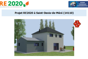 Etude thermique RE2020 + ACV à Saint-Denis-de-Méré 14110