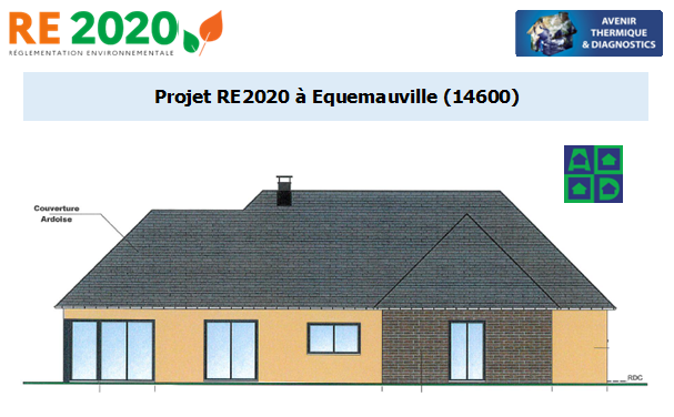 Etude thermique RE2020 + ACV à Equemauville 14600