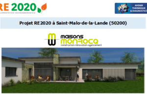 Etude thermique RE2020 + ACV à Saint-Malo-de-la-Lande 50200