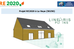 Etude thermique RE2020 + ACV à La Haye 50250