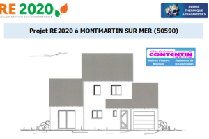 Etude thermique RE2020 + ACV à MONTMARTIN SUR MER 50590