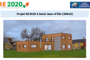 Etude thermique RE2020 + ACV à Saint-Jean-d'Elle 50810
