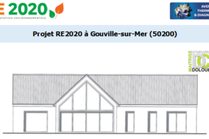 Etude thermique RE2020 + ACV à Gouville-sur-Mer 50200