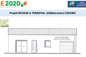 Etude thermique RE2020 + ACV à THEREVAL (Hébécrevon) 50180