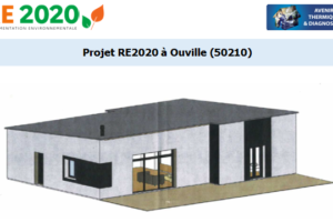 Etude thermique RE2020 + ACV à Ouville 50210