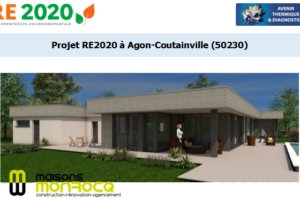 Etude thermique RE2020 + ACV à Agon-Coutainville 50230