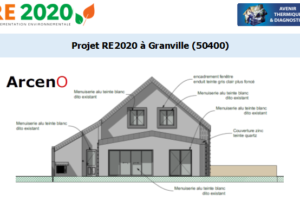 Etude thermique RE2020 + ACV à Granville 50400