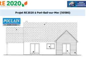 Etude thermique RE2020 + ACV à Port-Bail-sur-Mer 50580