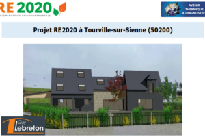 Etude thermique RE2020 + ACV à Tourville-sur-Sienne 50200