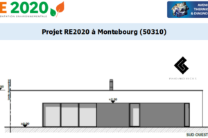 Etude thermique RE2020 + ACV à Montebourg 50310
