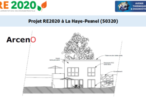 Etude thermique RE2020 + ACV à La Haye-Pesnel 50320