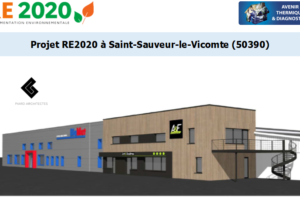 Etude thermique RE2020 + ACV à Saint-Sauveur-le-Vicomte 50390