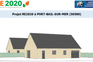 Etude thermique RE2020 + ACV à PORT-BAIL-SUR-MER 50580