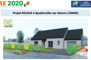 Etude thermique RE2020 + ACV à Quettreville-sur-Sienne 50660