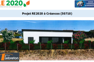 Etude thermique RE2020 + ACV à Créances 50710