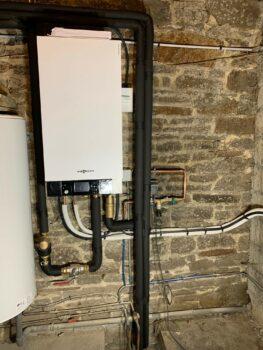 Installation d'une pompe à chaleur VIESSMANN à LE-MESNIL-VILLEMAN 50450