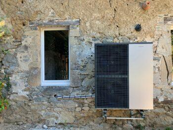 Installation d'une pompe à chaleur VIESSMANN à LE-MESNILBUS 50490