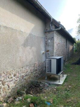 Installation d'une pompe à chaleur VIESSMANN à MUNEVILLE LE BINGARD 50490