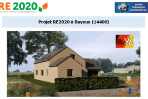 Etude thermique RE2020 + ACV à Bayeux 14400