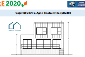 Etude thermique RE2020 + ACV à Agon-Coutainville 50230