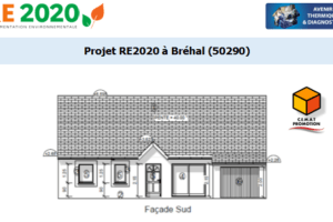 Etude thermique RE2020 + ACV à Bréhal 50290
