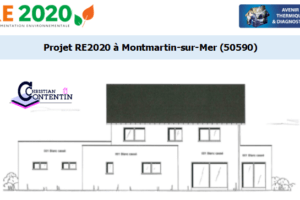 Etude thermique RE2020 + ACV à Montmartin-sur-Mer 50590