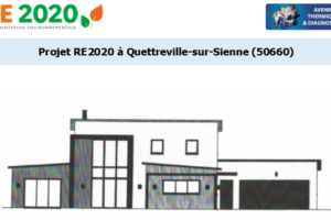 Etude thermique RE2020 + ACV à Quettreville-sur-Sienne 50660