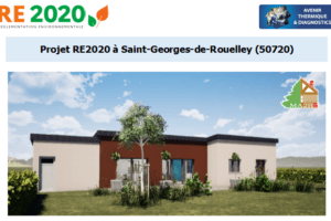 Etude thermique RE2020 + ACV à Saint-Georges-de-Rouelley 50720