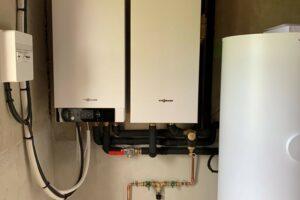 Installation d'une pompe à chaleur VIESSMANN à COURCY 50200