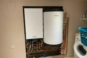 Installation d'une pompe à chaleur VIESSMANN à COUTANCES 50200