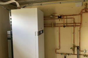 Installation d'une pompe à chaleur VIESSMANN à LE VAL SAINT PERE 50300