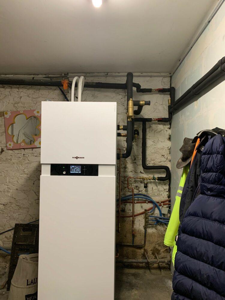 Installation d'une pompe à chaleur VIESSMANN à SAVIGNY 50210
