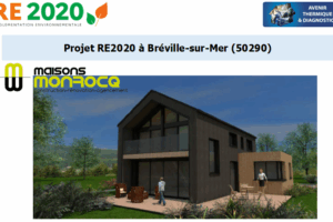 Etude thermique RE2020 + ACV à Bréville-sur-Mer 50290