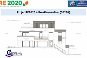 Etude thermique RE2020 + ACV à Bréville-sur-Mer 50290