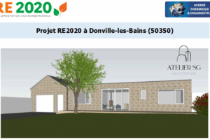 Etude thermique RE2020 + ACV à Donville-les-Bains 50350