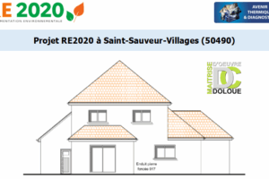 Etude thermique RE2020 + ACV à Saint-Sauveur-Villages 50490