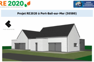 Etude thermique RE2020 + ACV à Port-Bail-sur-Mer 50580