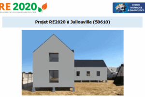 Etude thermique RE2020 + ACV à Jullouville 50610