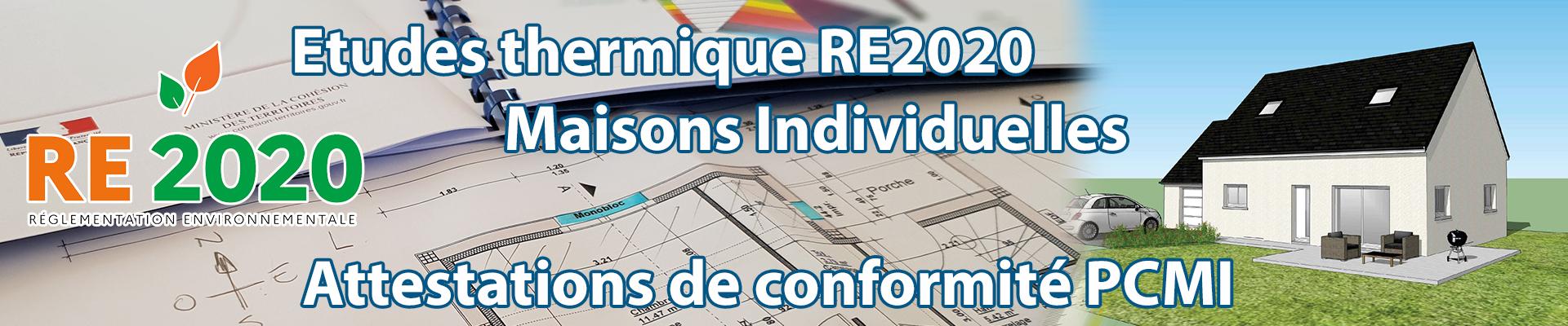 Avenir Thermique etude RE2020 maison individuelle