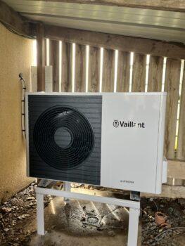 Installation d'une pompe à chaleur VAILLANT à CARENTAN LES MARAIS 50500