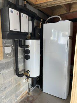 Installation d'une pompe à chaleur VAILLANT à MONTMARTIN SUR MER 50590