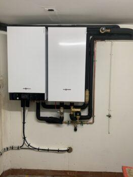 Installation d'une pompe à chaleur VIESSMANN à CERISY LA SALLE 50210