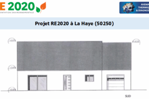 Etude thermique RE2020 + ACV à La Haye 50250